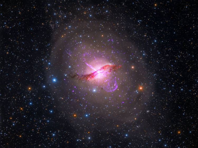 Bright Galaxy Centaurus A