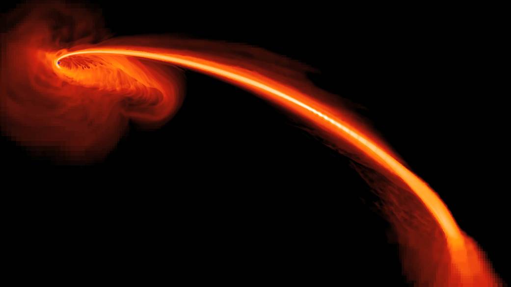 Black Hole Caught in Stellar Homicide